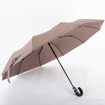 Cadeau de parapluie d&#39;entreprise pliable résistant au vent